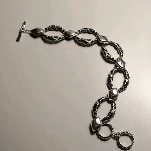 Opulenza Filigree Oval Link Bracelet